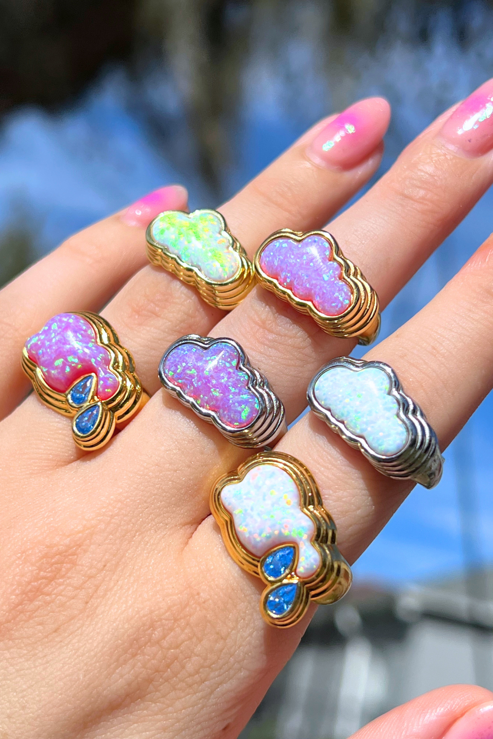 Head in the clouds? These jewels are for you