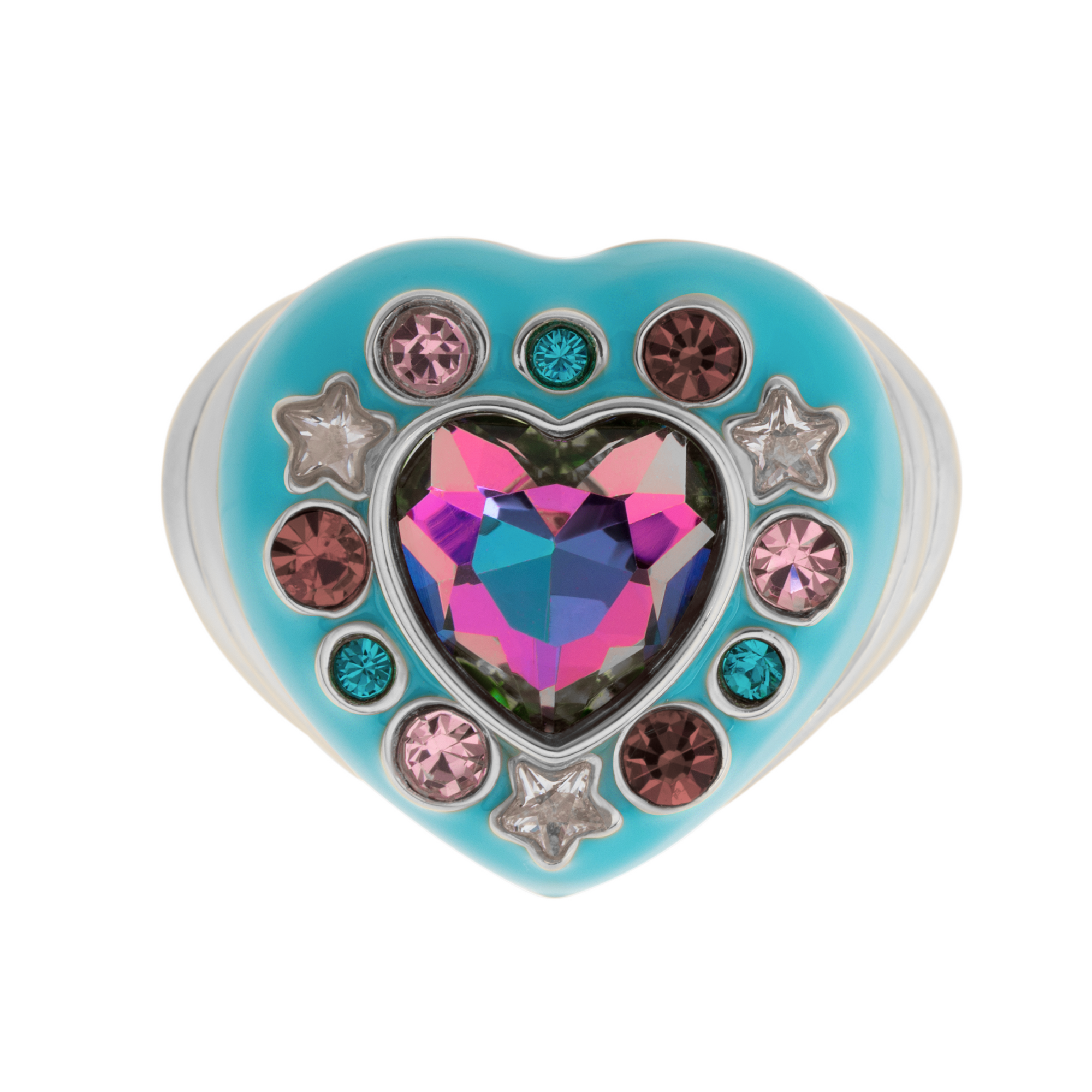 Gemini Baby Ring Silver