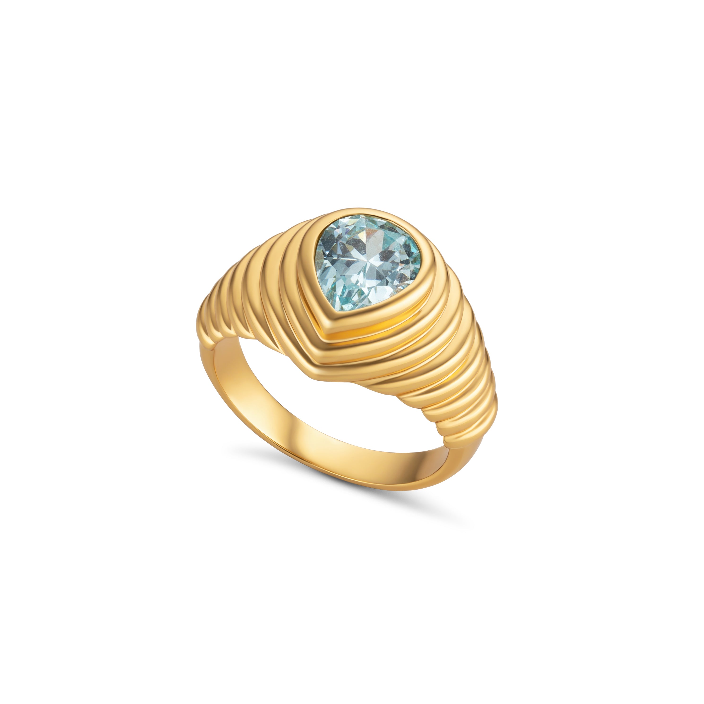 Teardrop Signet Ring