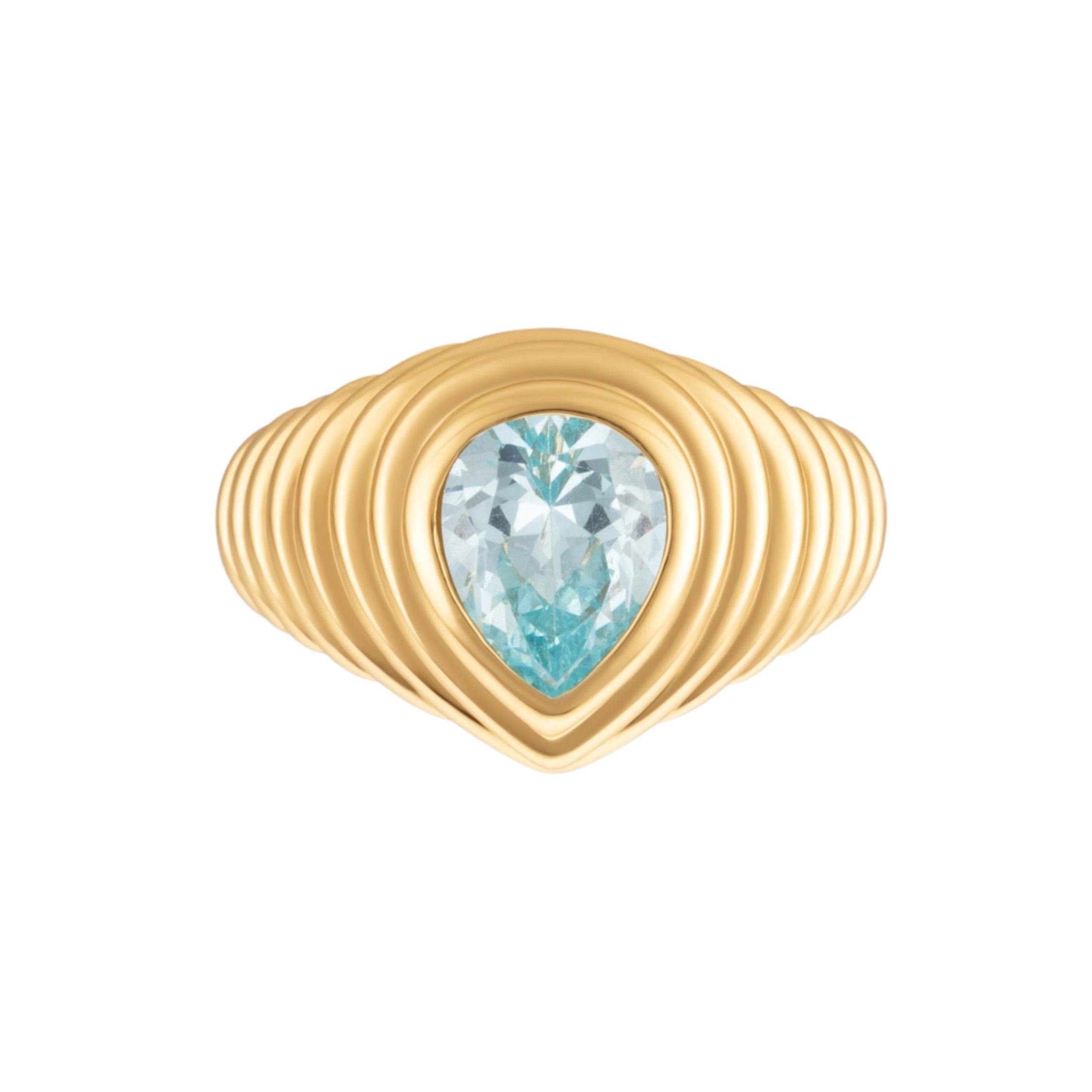 Teardrop Signet Ring