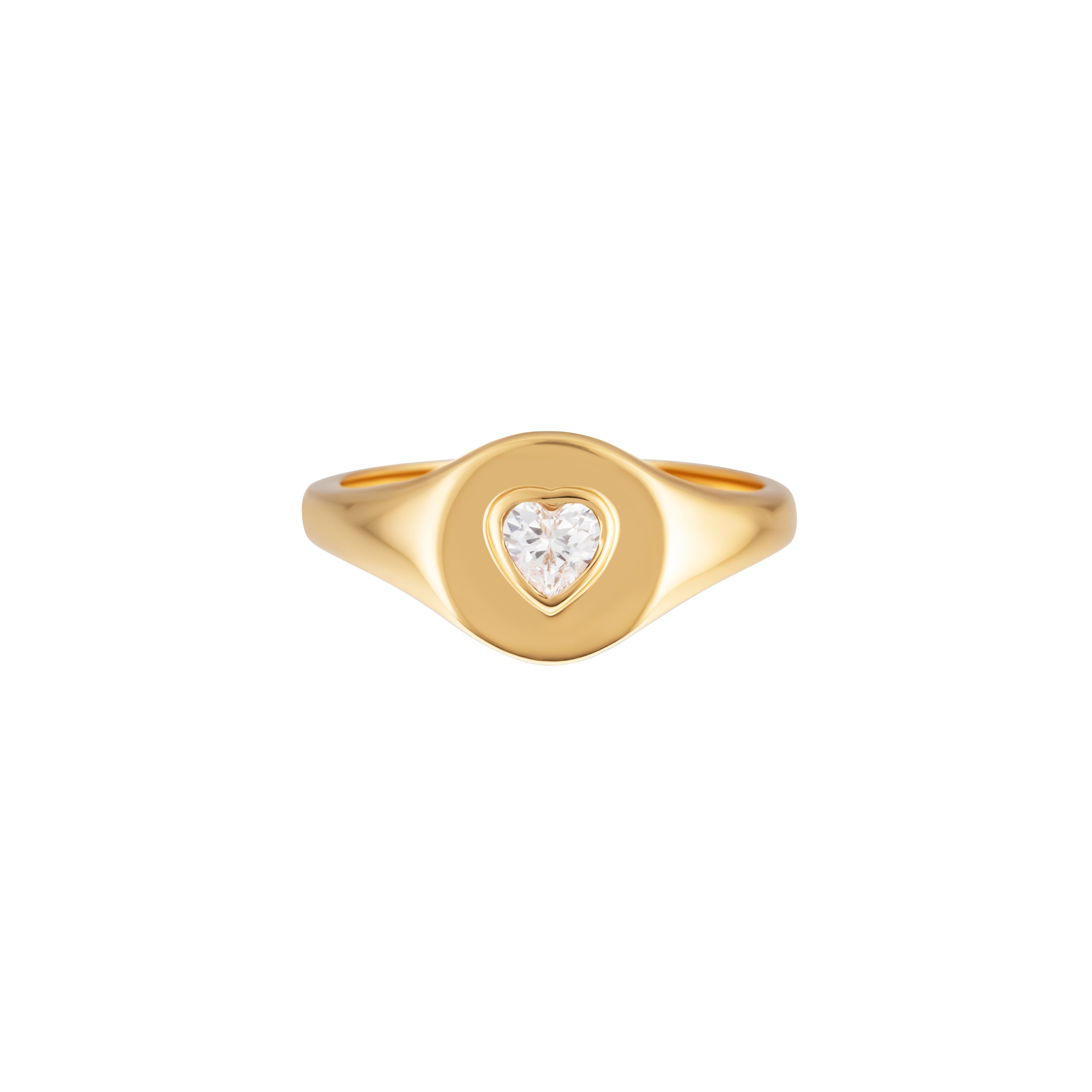 Heart Signet Ring