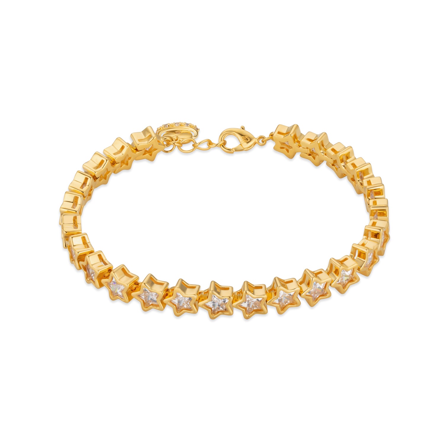 Milky Way Tennis Bracelet Gold