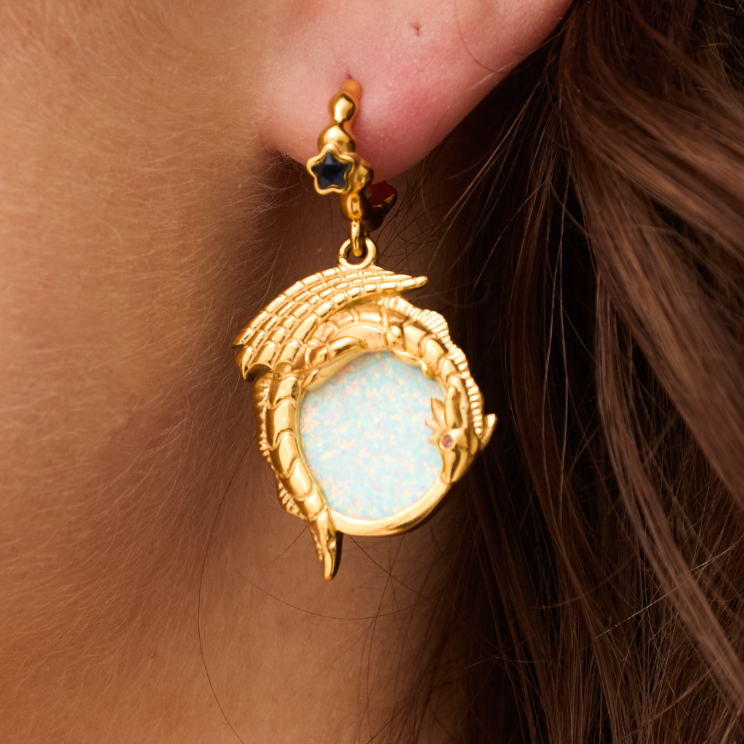 Dragoon Earring Gold