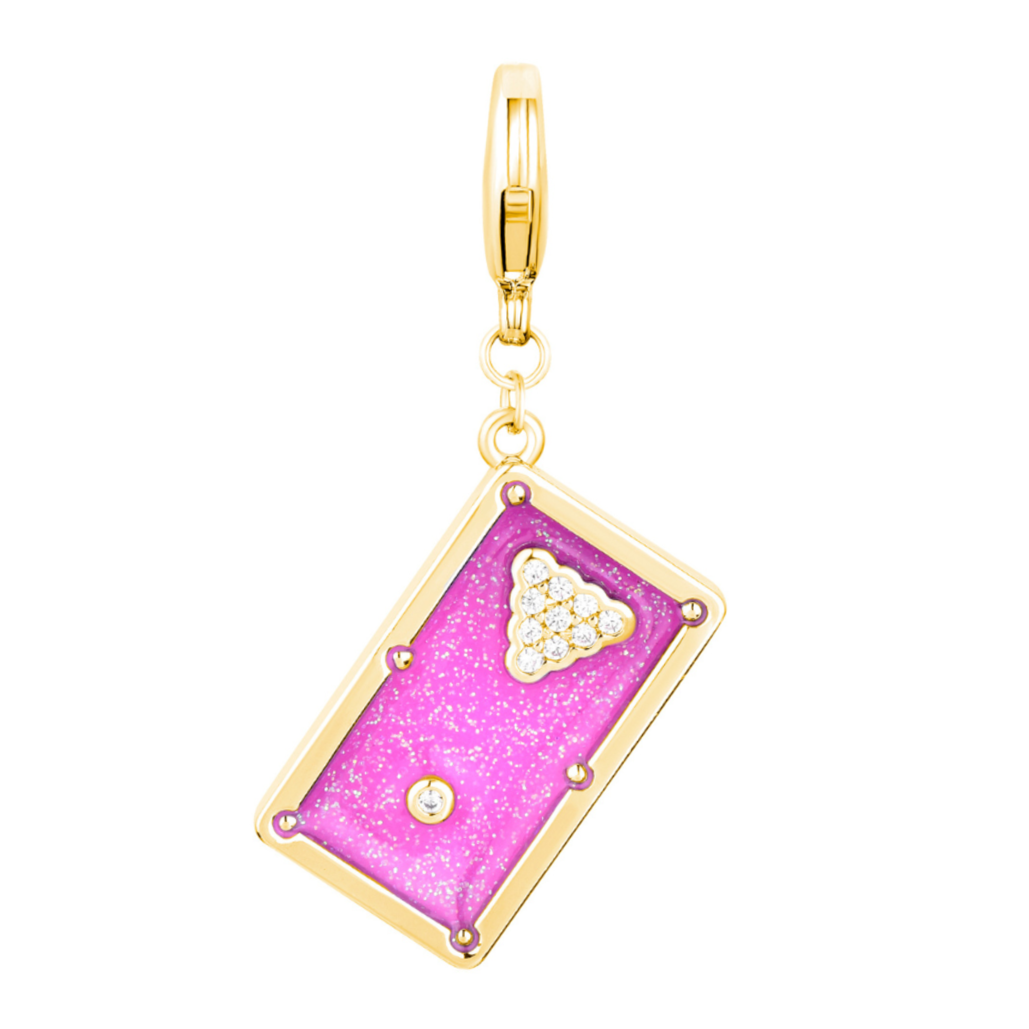 Shimmer Shot Charm Gold