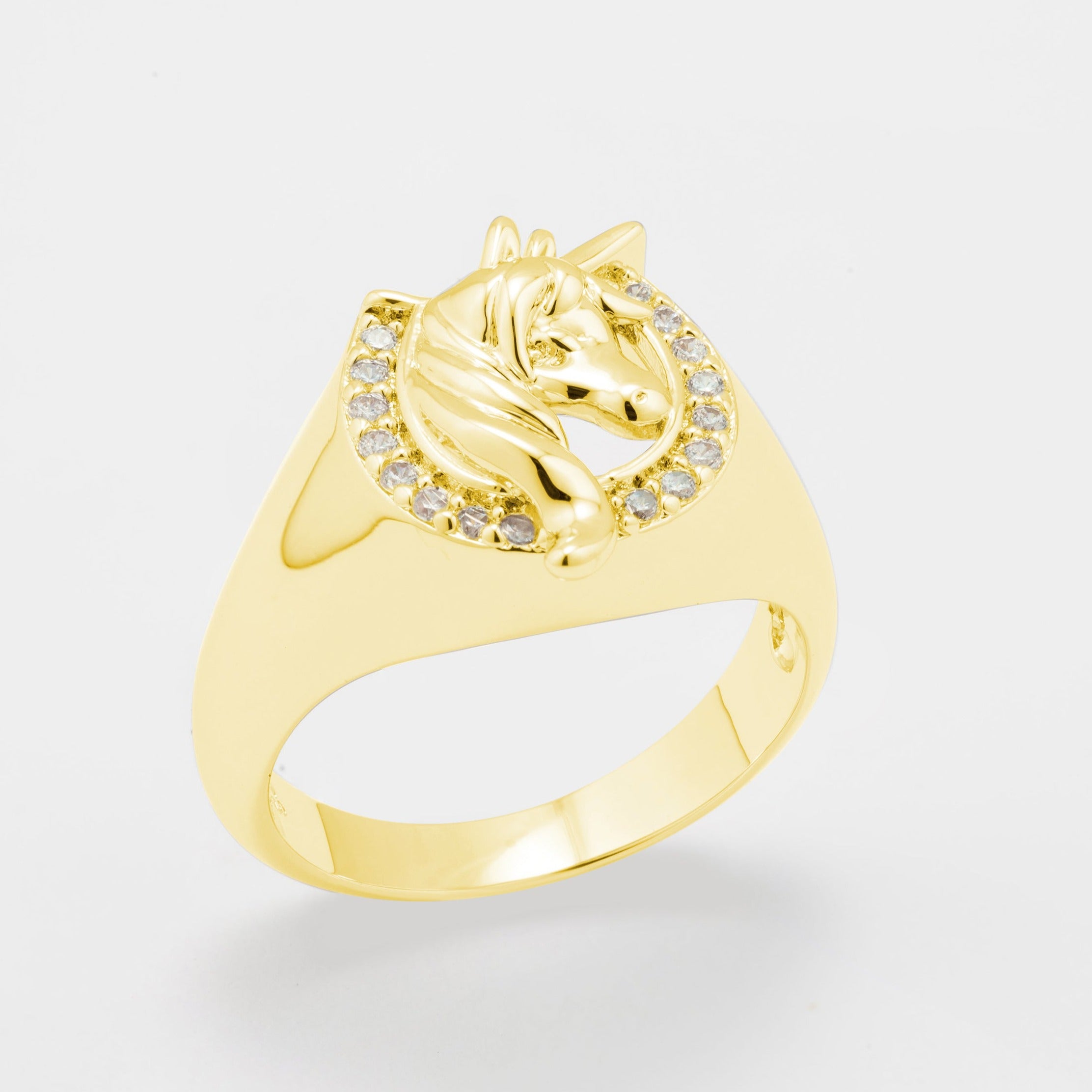 Unicorn Bow Ring Gold