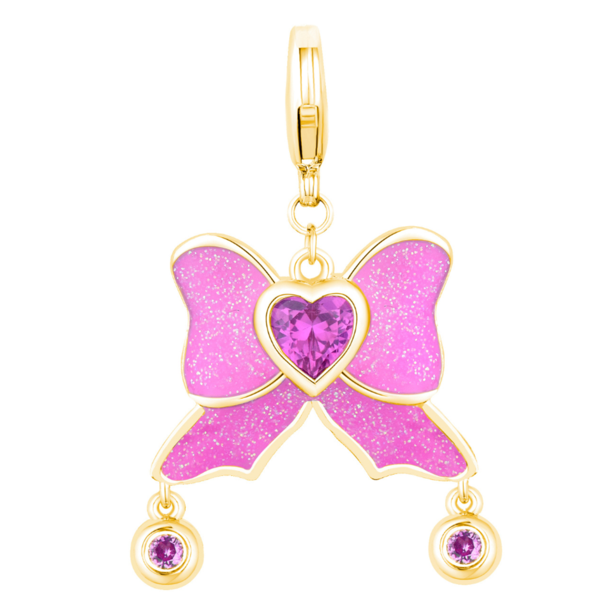 Put A Bow On It Charm Gold