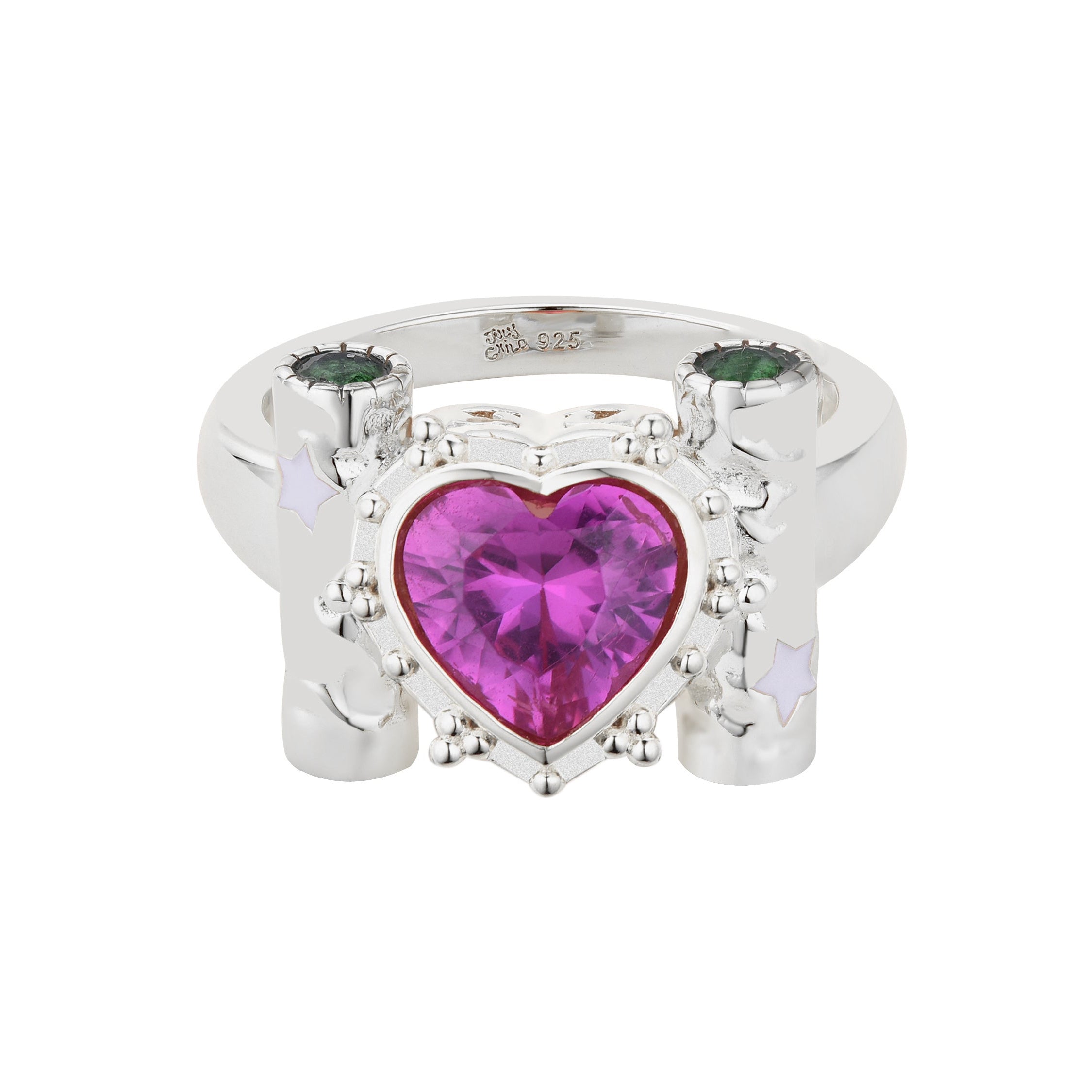 Pillar of Love Ring Silver