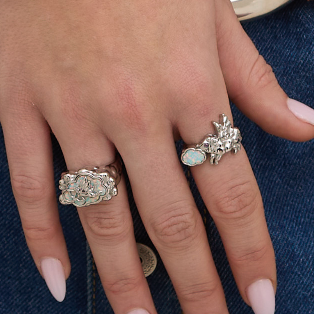Cupid's Cloud Ring Silver