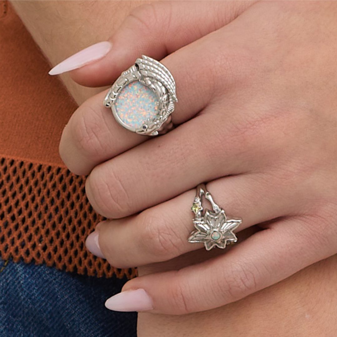 North Star Ring Silver