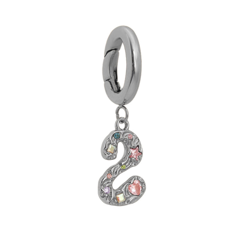 Two - The Harmoniser Charm Silver