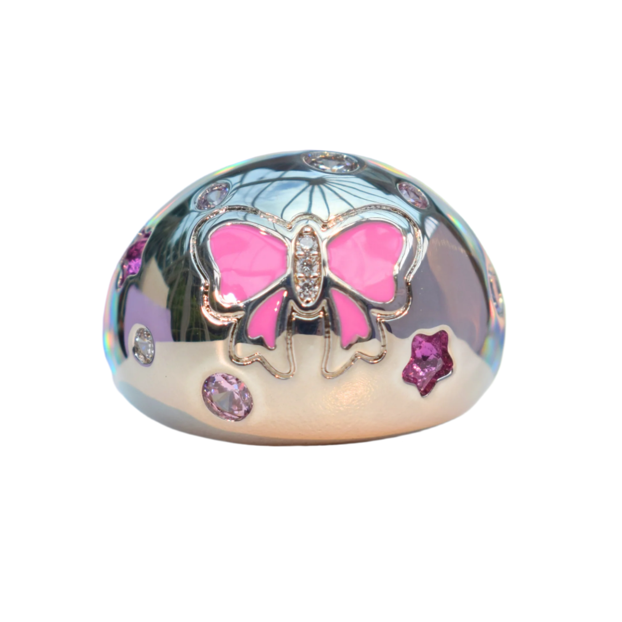 Bowcore Dome Ring Silver