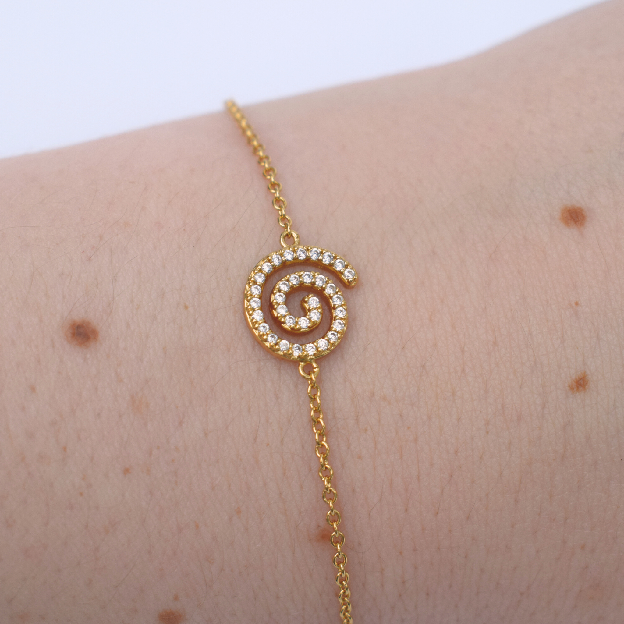 Swirly Bracelet Gold