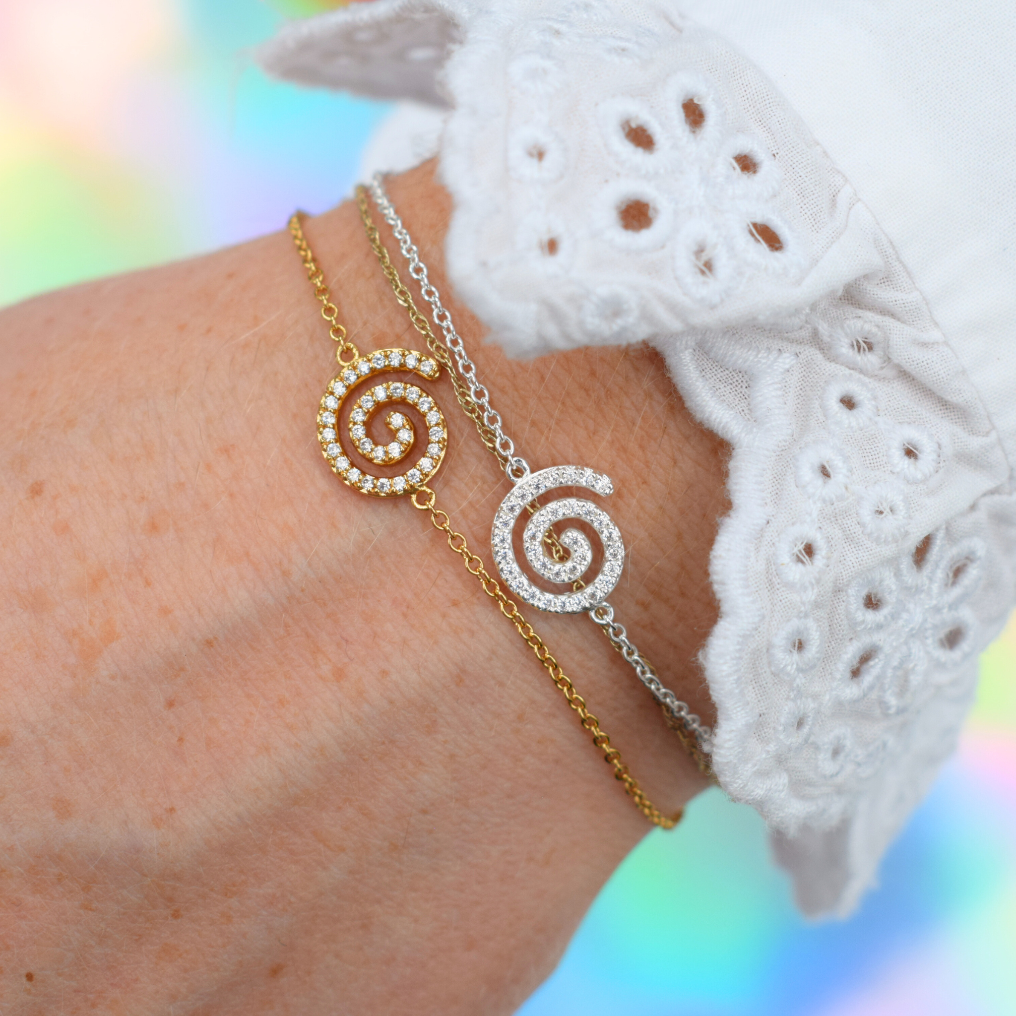 Swirly Bracelet Gold