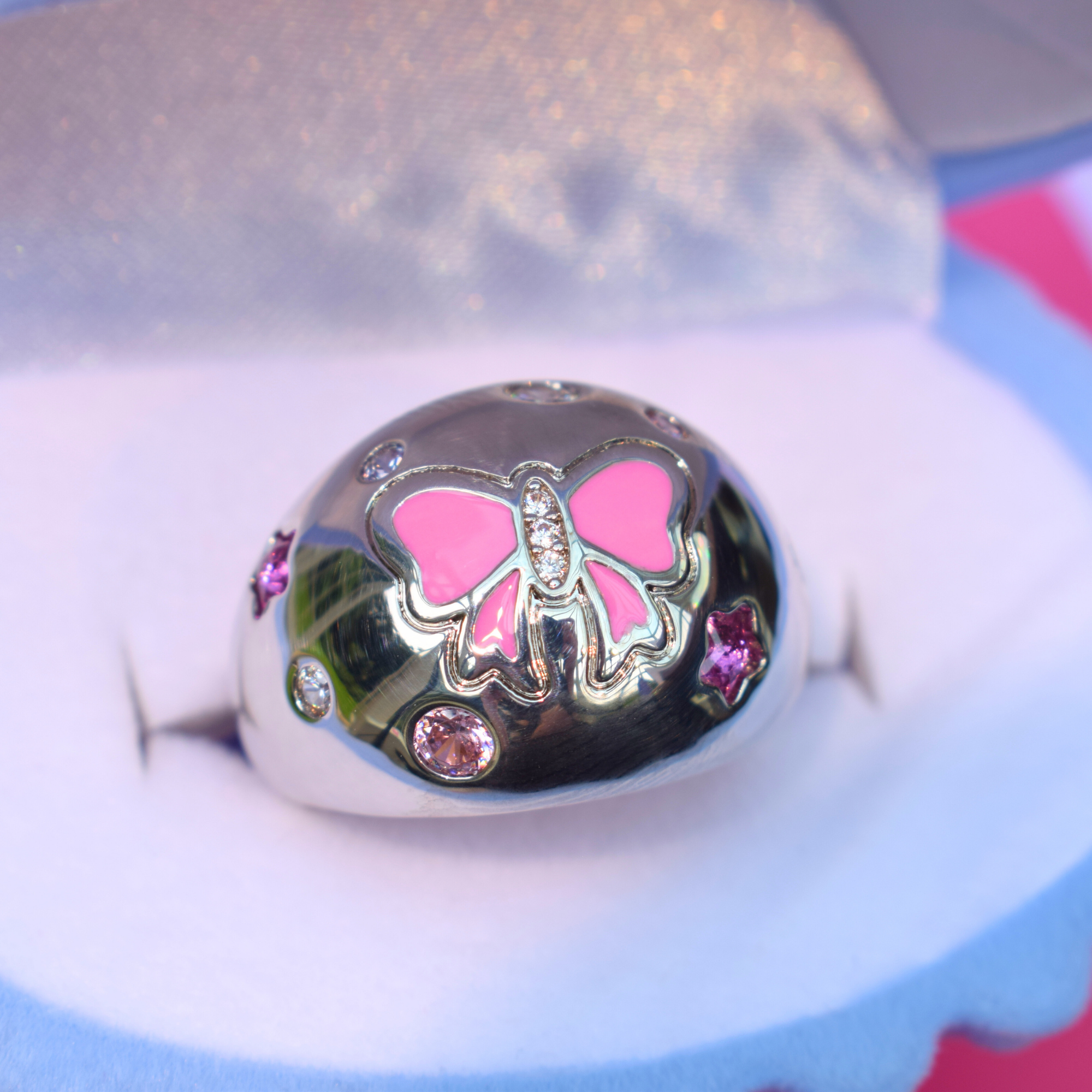 Bowcore Dome Ring Silver