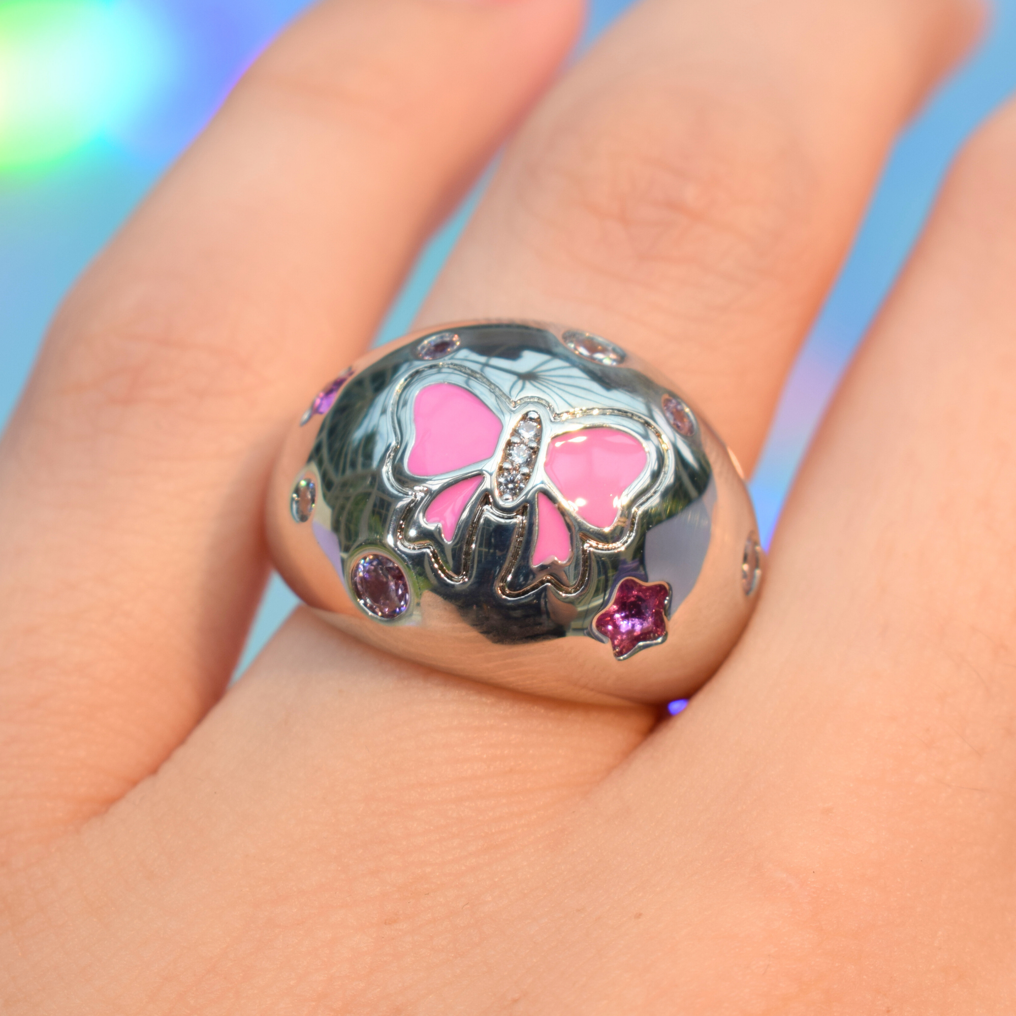 Bowcore Dome Ring Silver