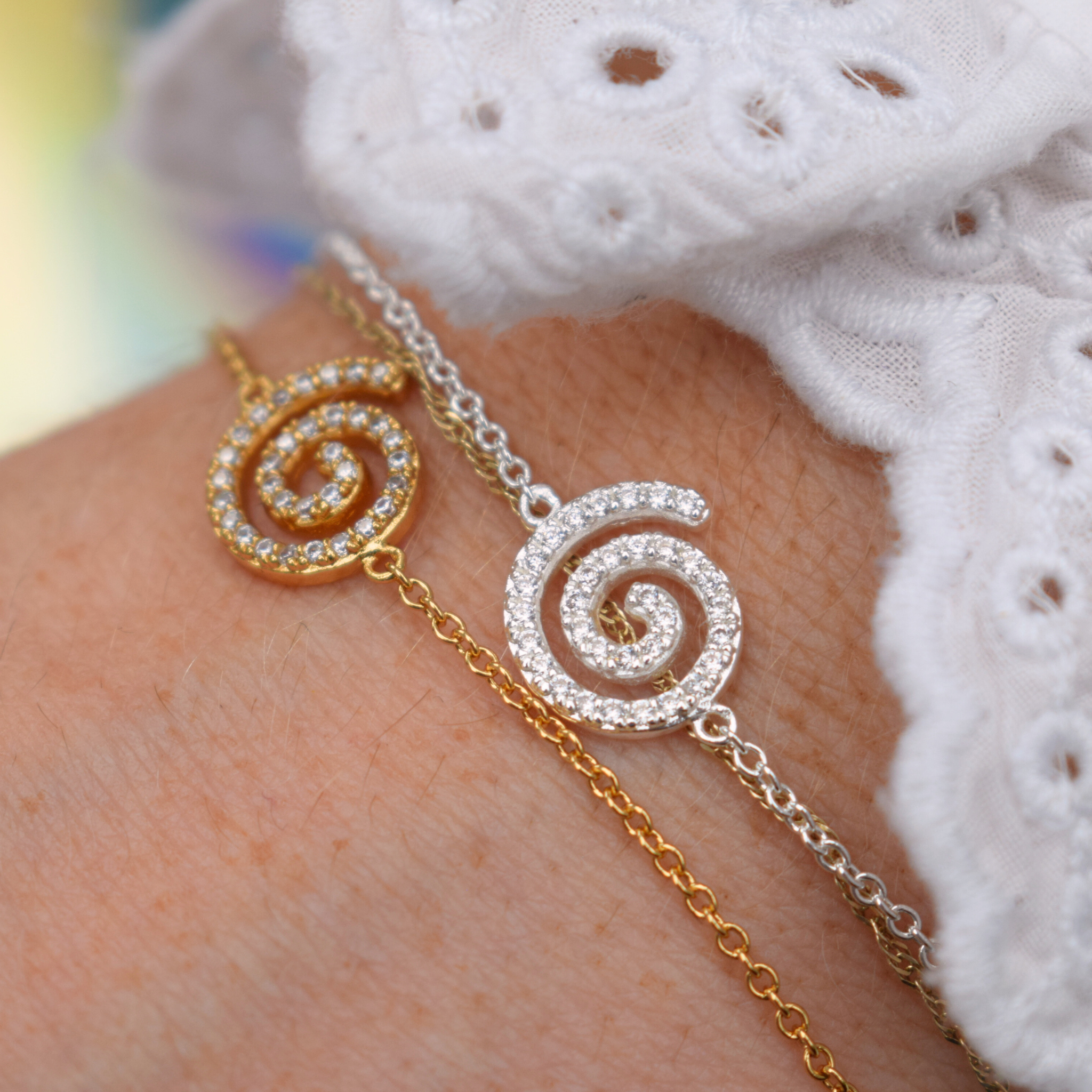 Swirly Bracelet Gold