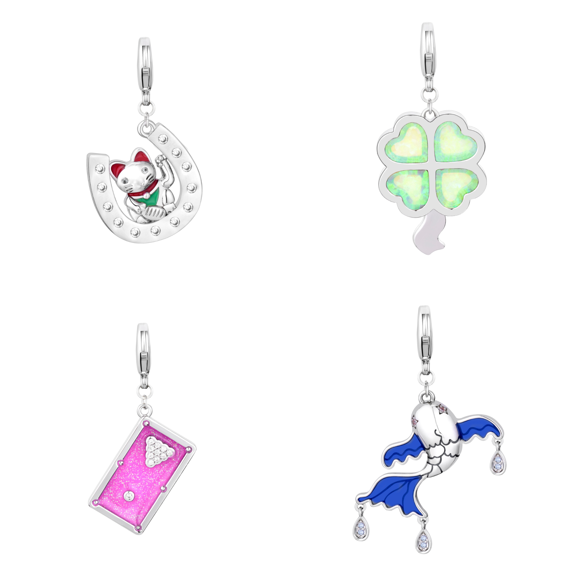 Lucky Charms Set - Silver