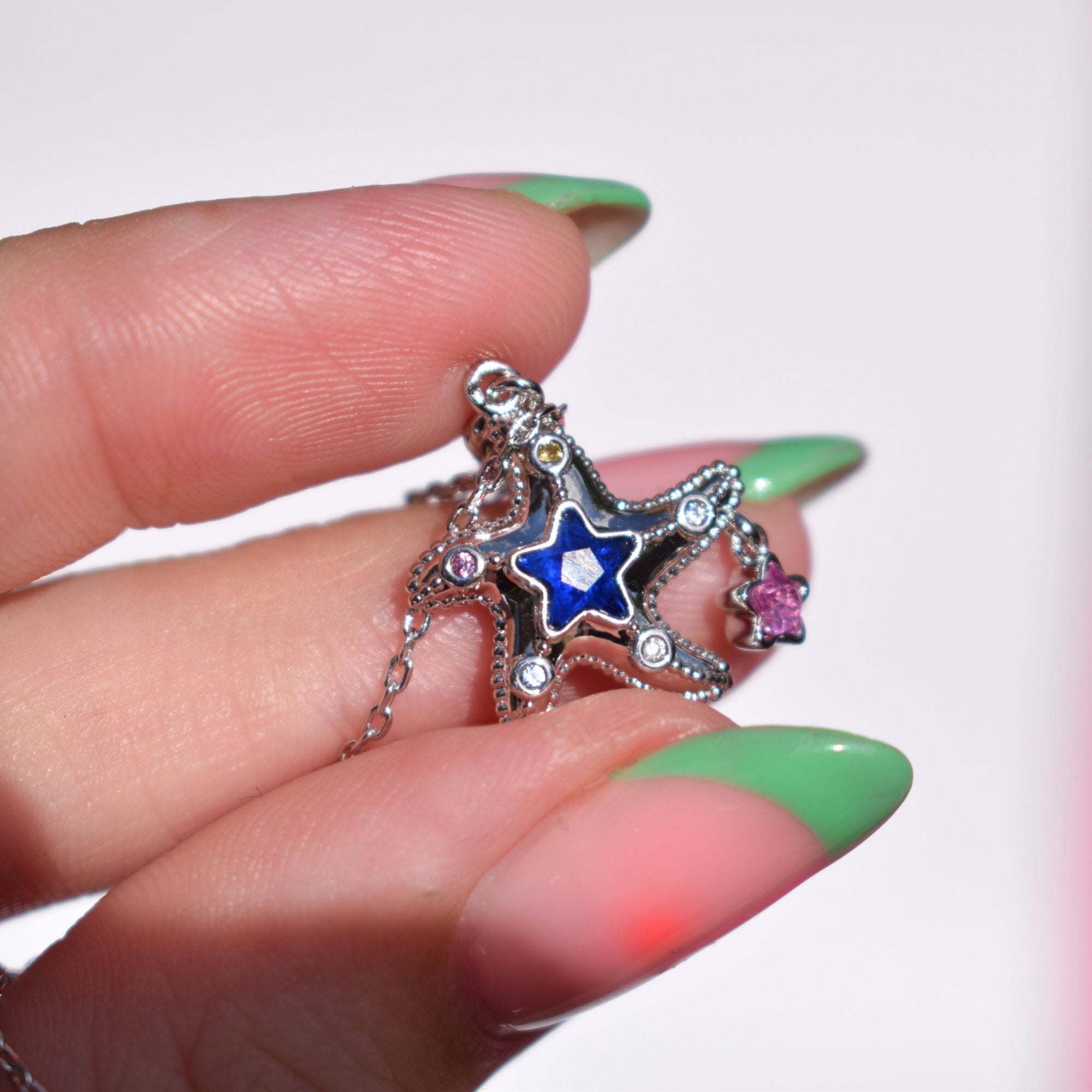 Starfish Silver Necklace