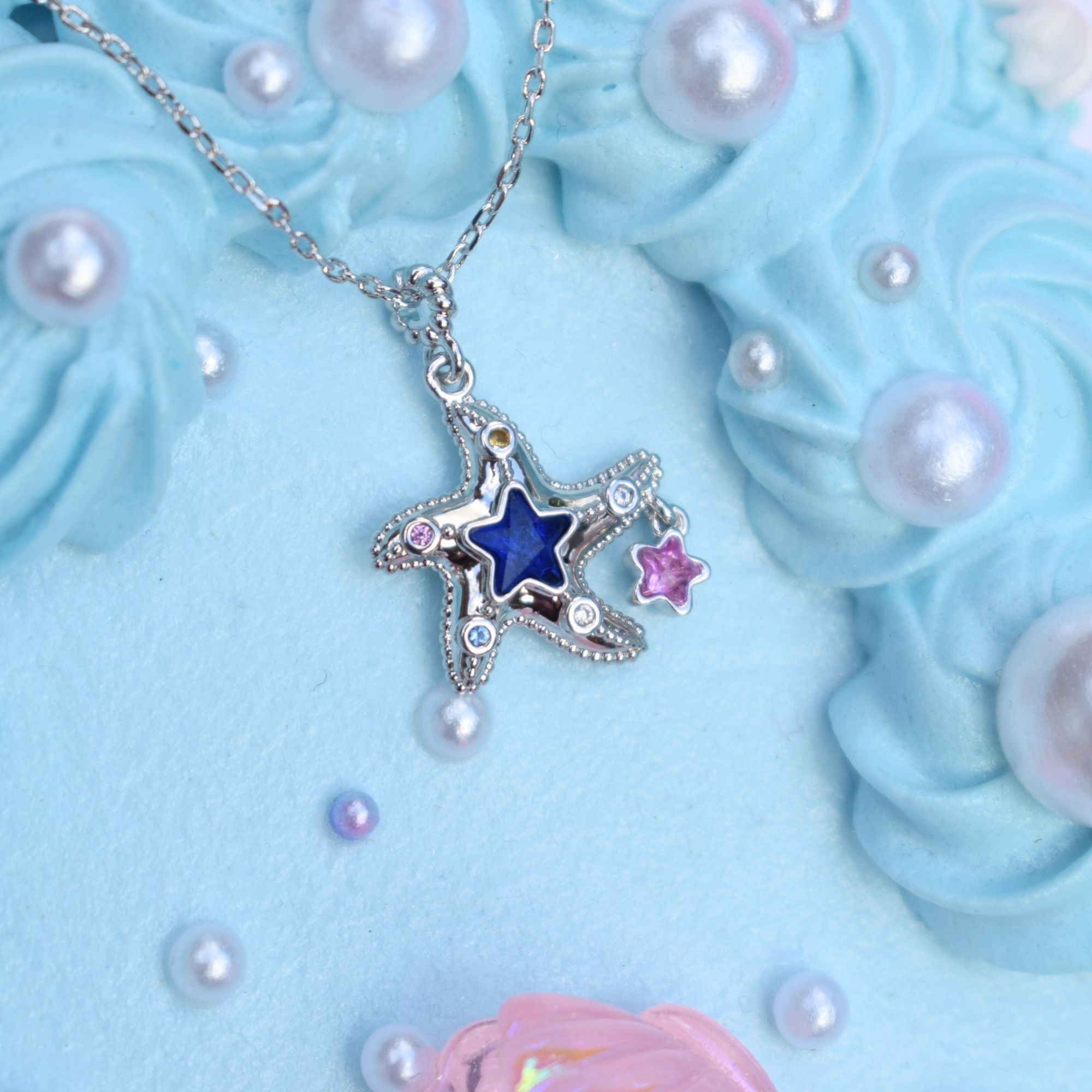 Starfish Silver Necklace