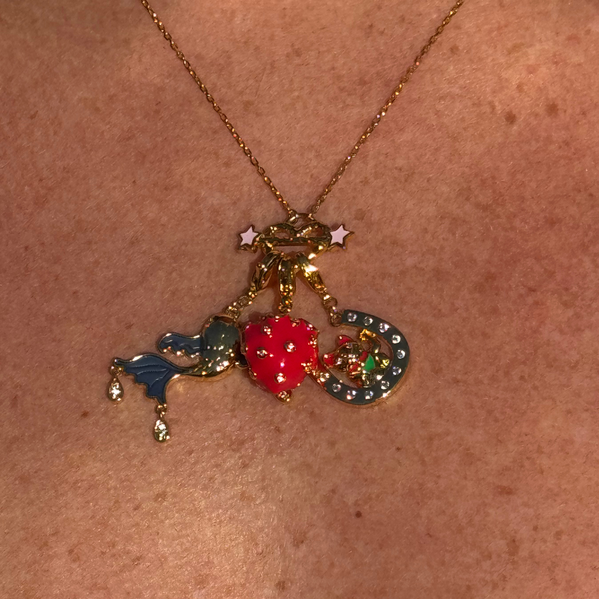 Lucky Neko Charm Gold