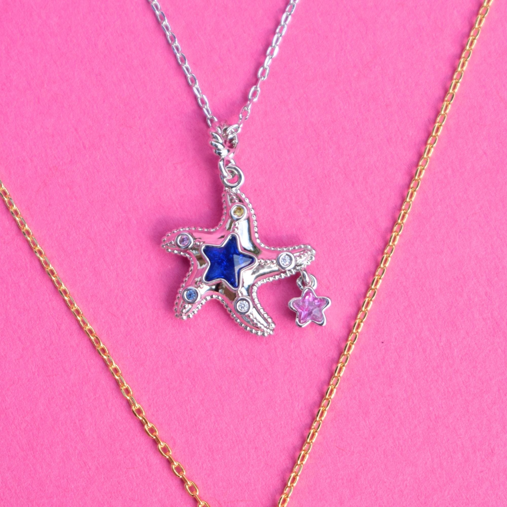 Starfish Silver Necklace