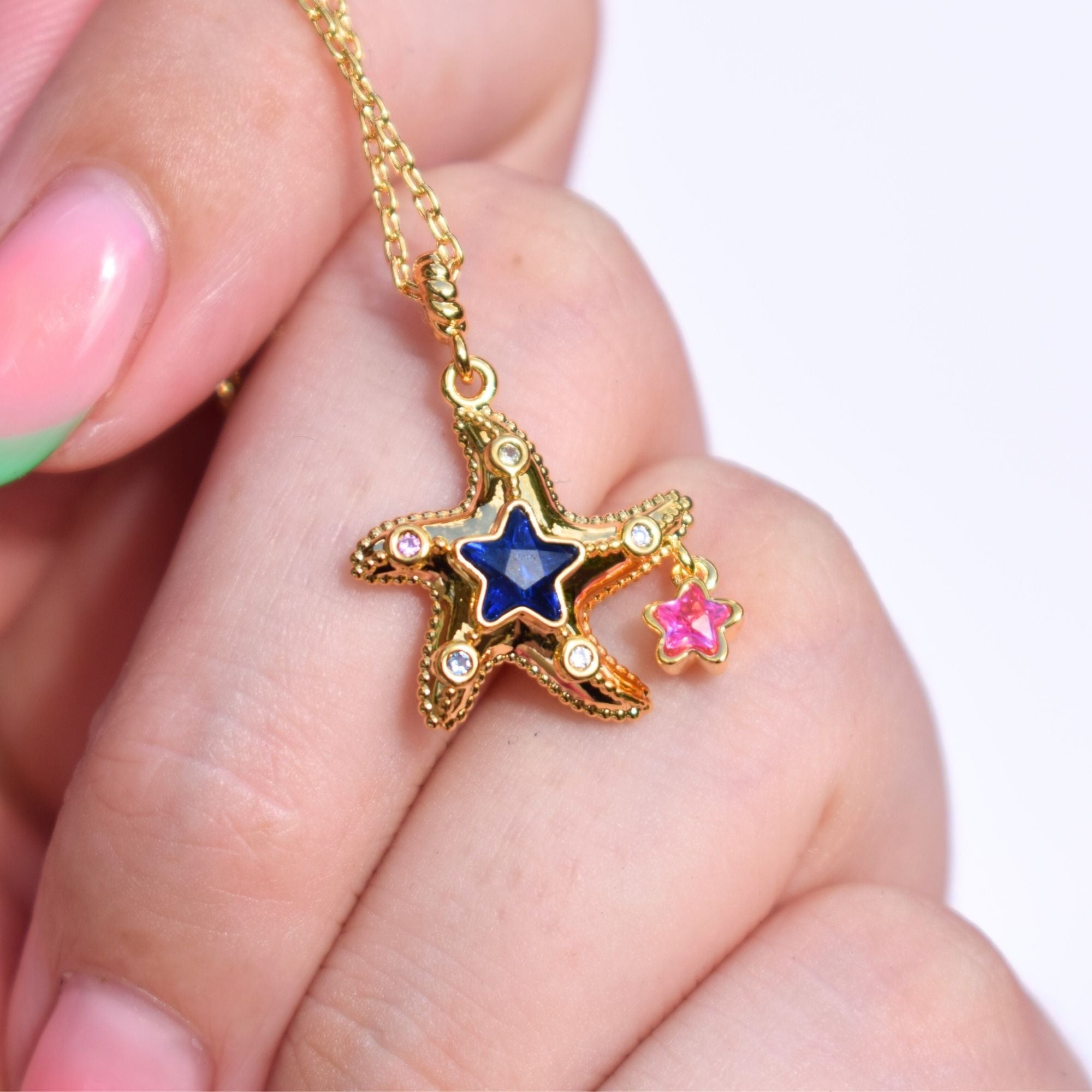 Starfish Gold Necklace