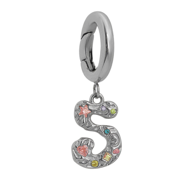 Five - The Adventurer Charm Silver