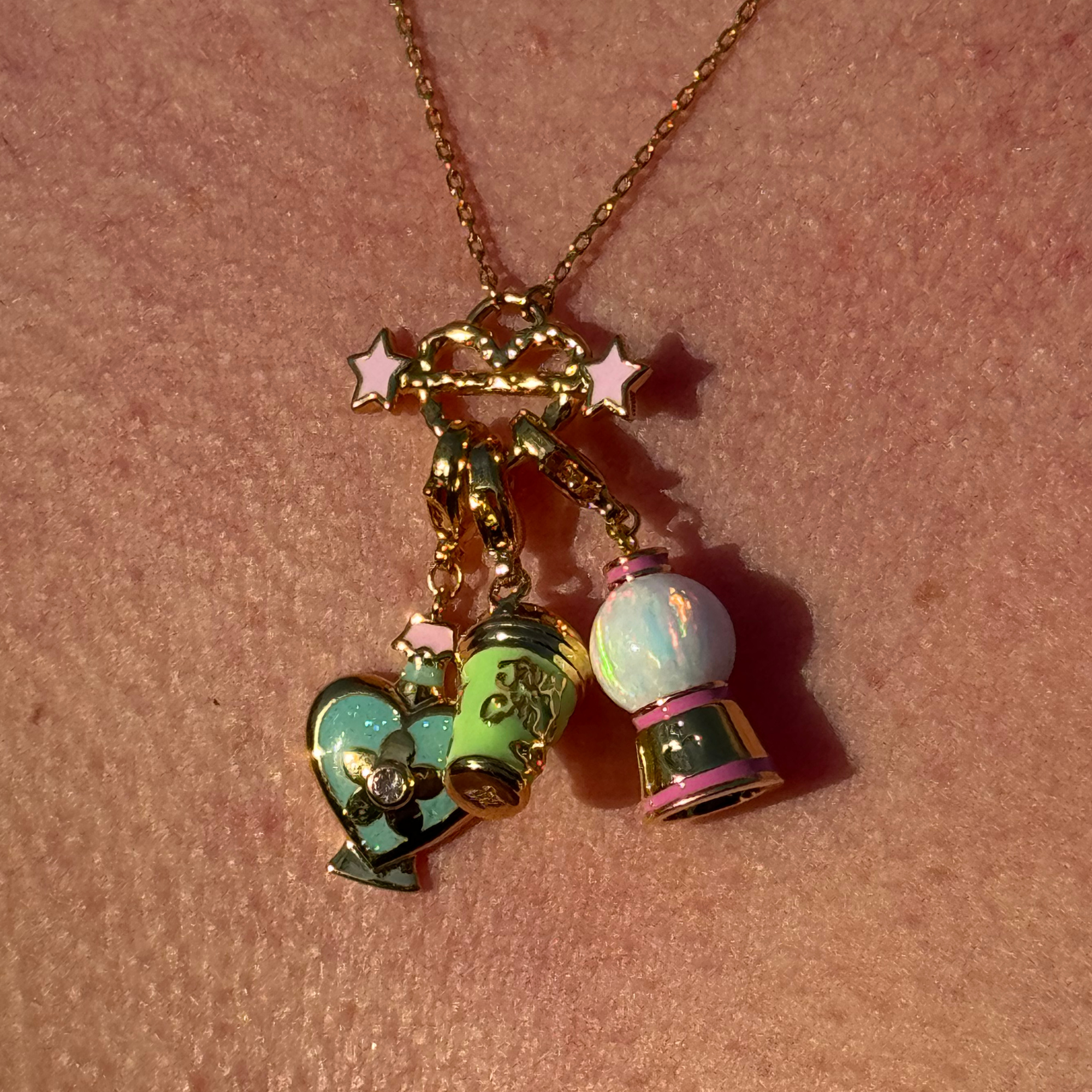 Love Potion Charm Gold