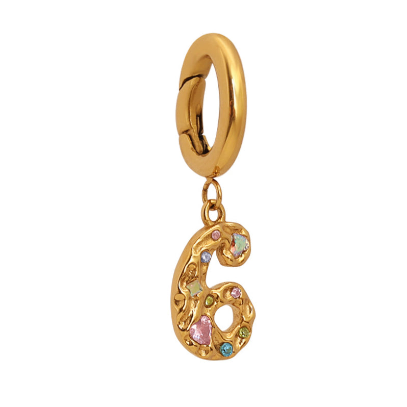 Six – The Nurturer Charm Gold