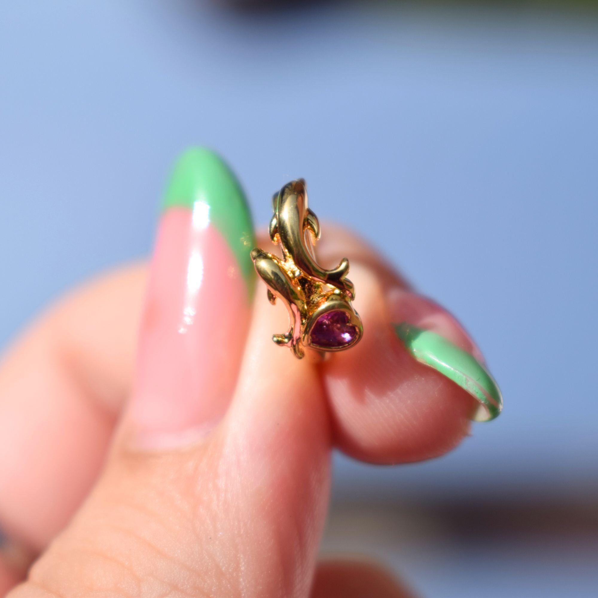 Souvenir Dolphin Gold Huggies