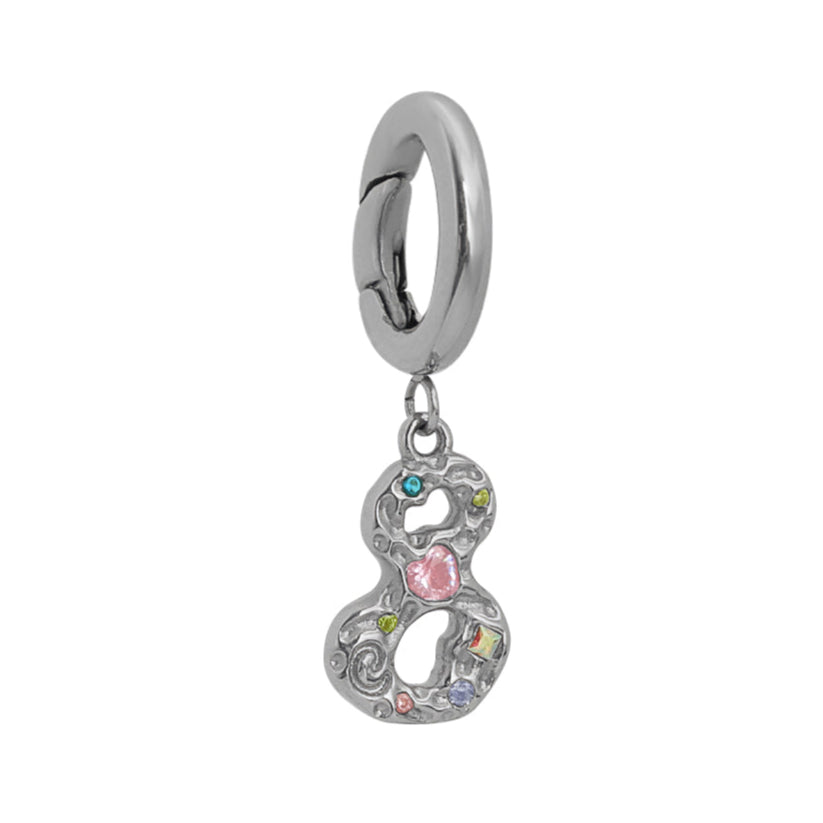 Eight – The Powerhouse Charm Silver