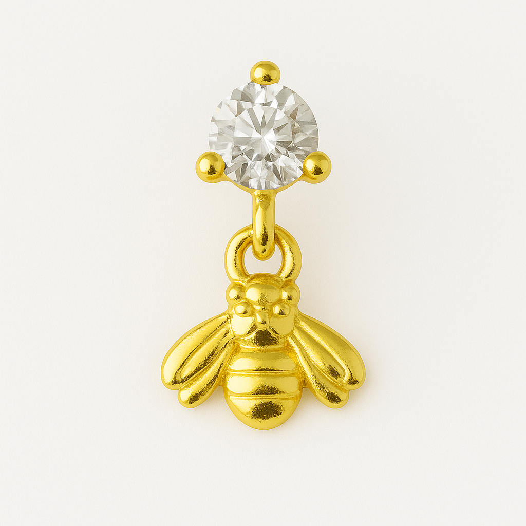 Bee Drop Stud
