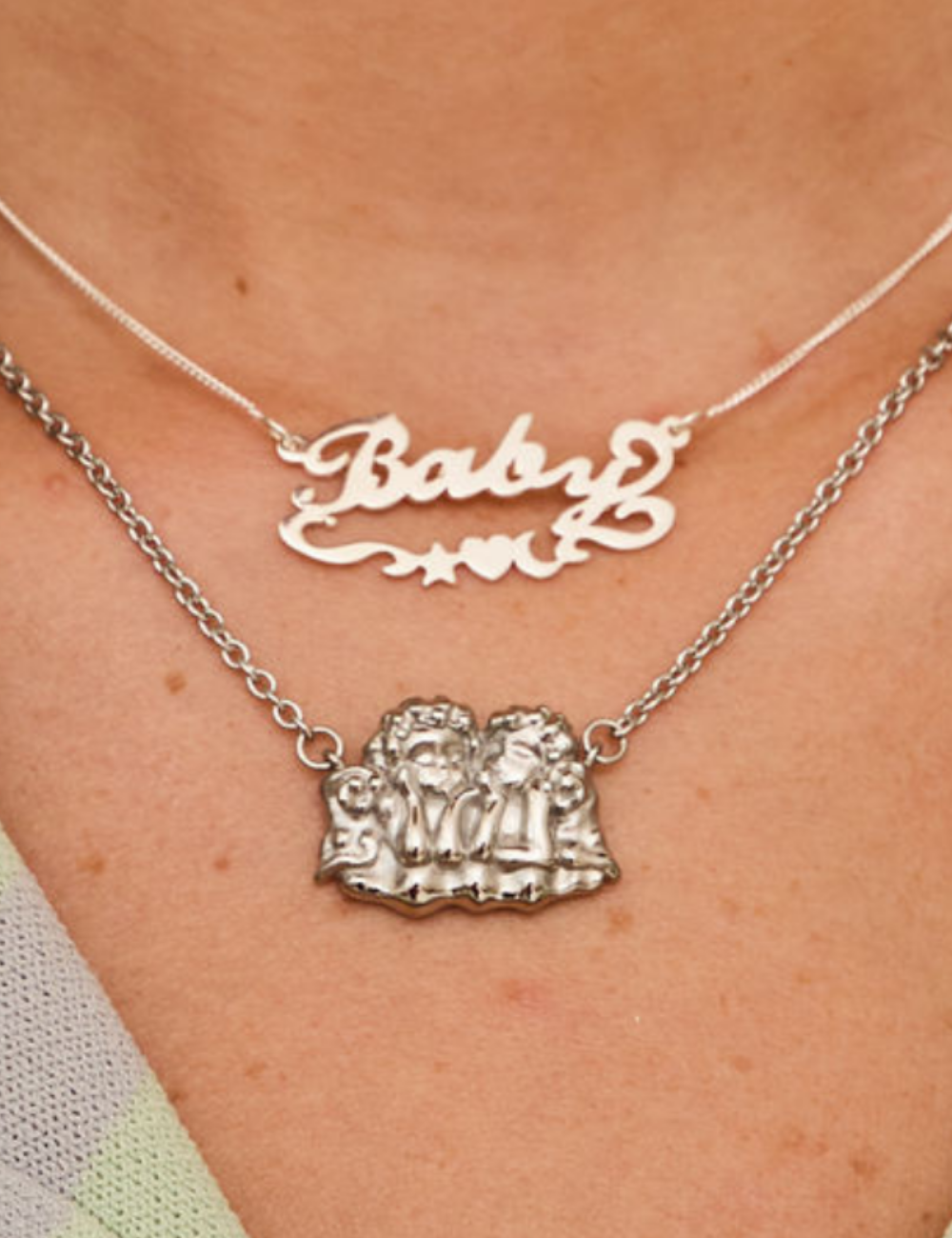 Cosmic Custom Nameplate Silver