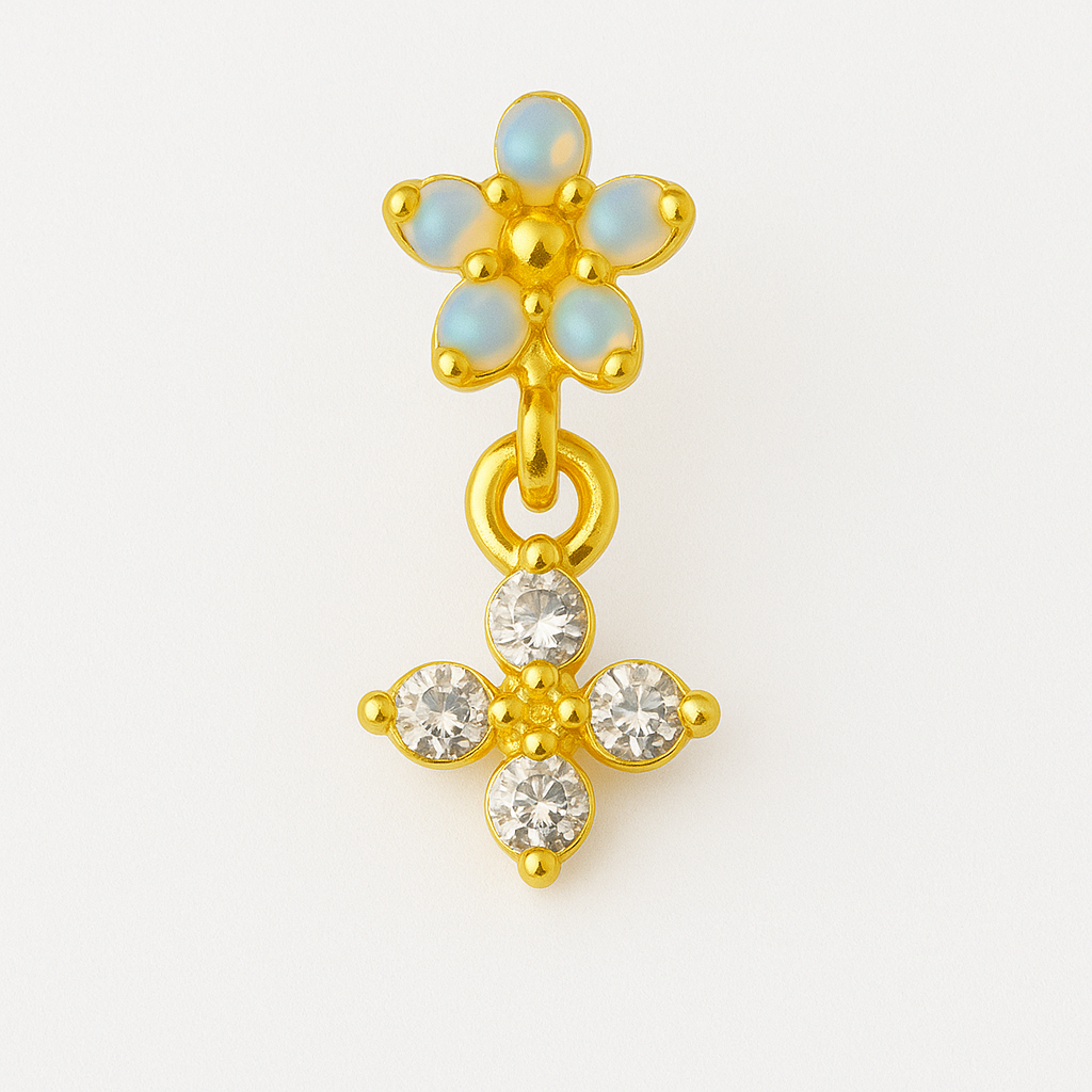 Daisy Drop Stud