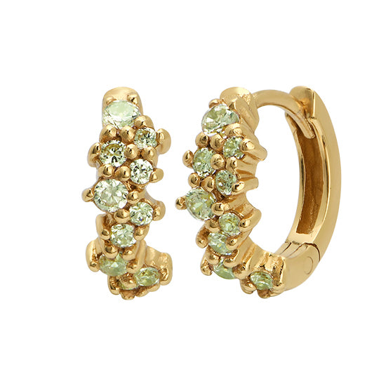 Citrine Twinkle Huggies