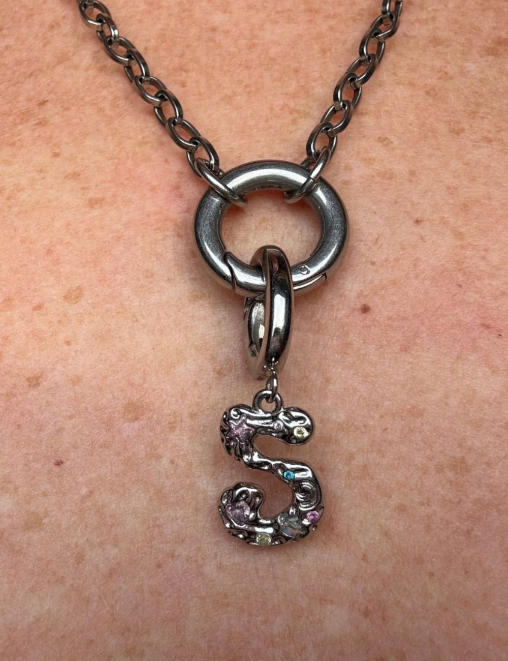 Five - The Adventurer Charm Silver