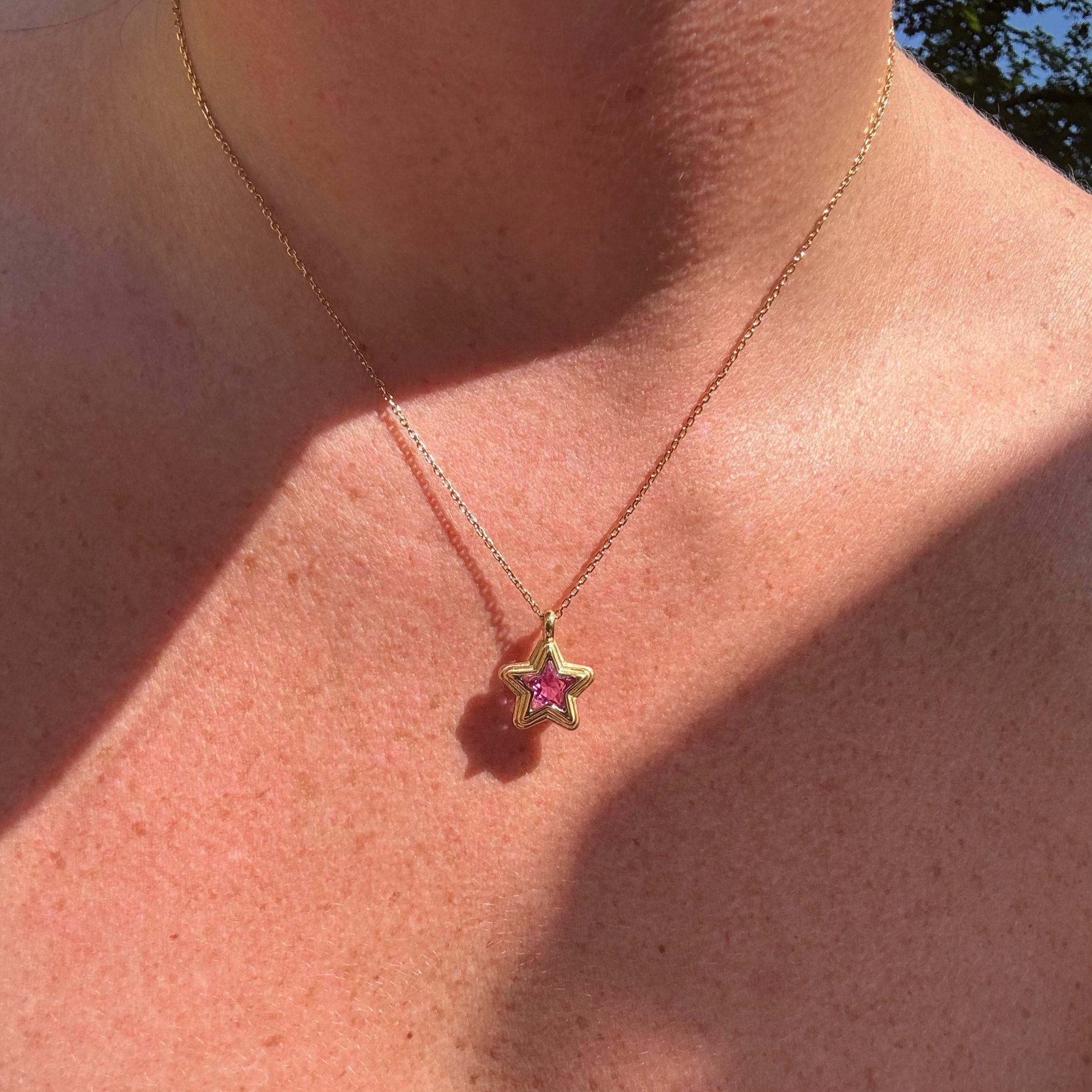 Starstruck Pink Necklace