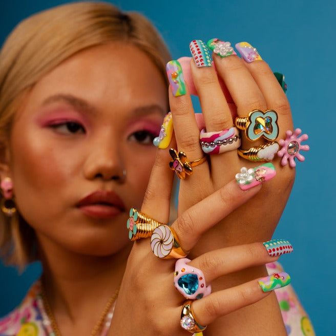 Y2k Butterfly Blue (Pre Order)