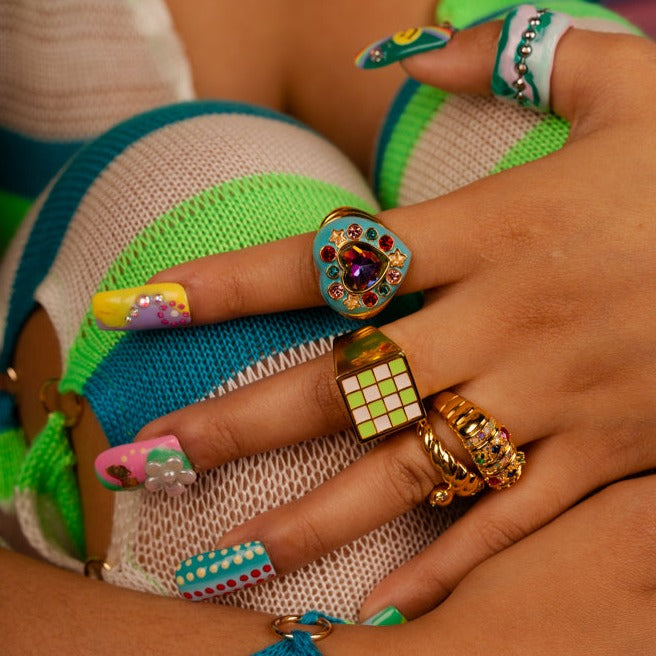 Gemini Baby Ring