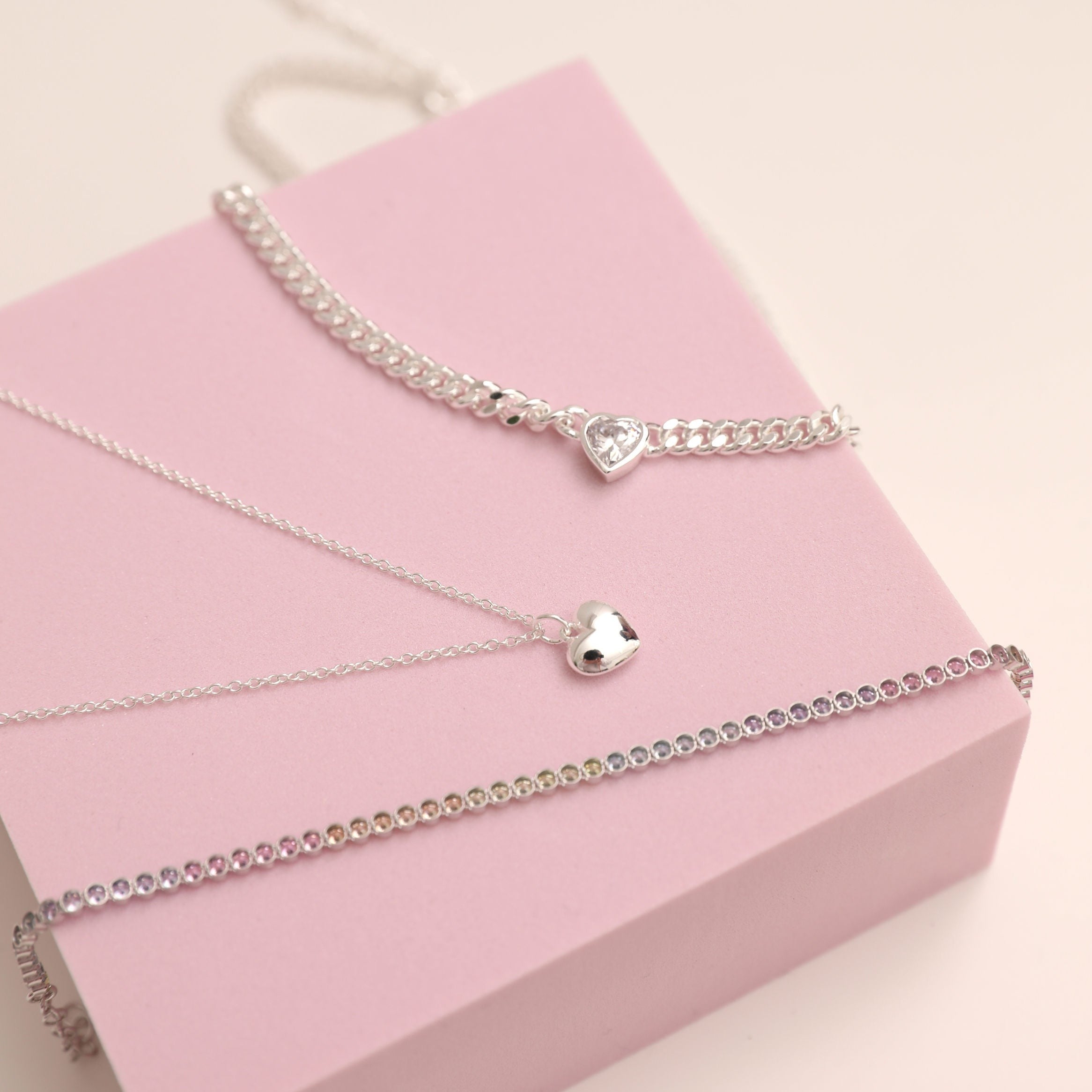Chunky Chain Heart Choker