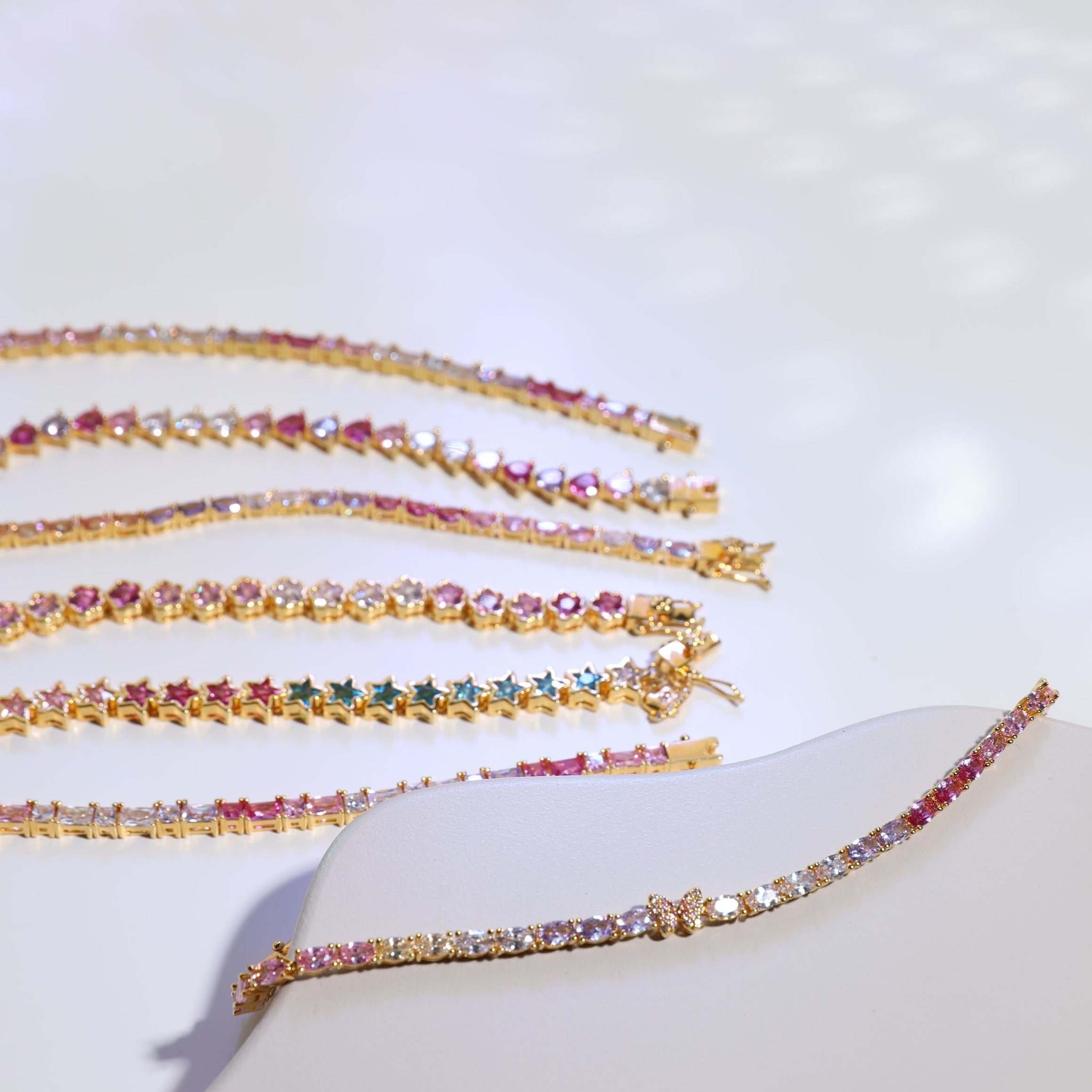 Super Bloom Tennis Bracelet
