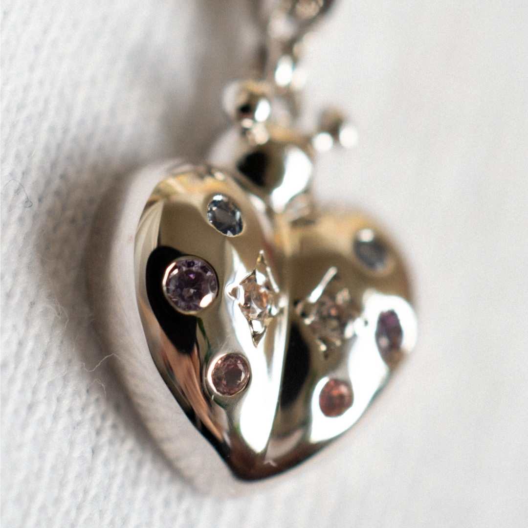 Ladybird Charm Silver