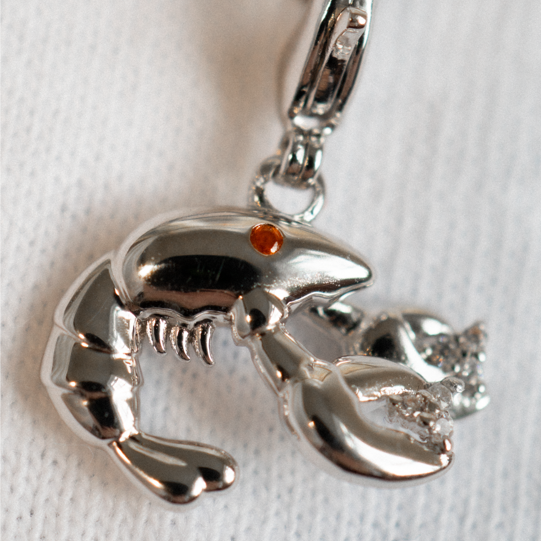 In a Pinch Charm Silver