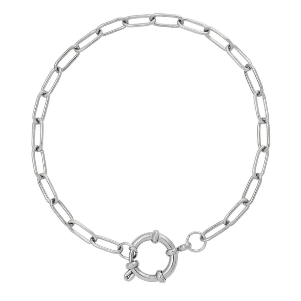 Paperclip Bracelet Silver