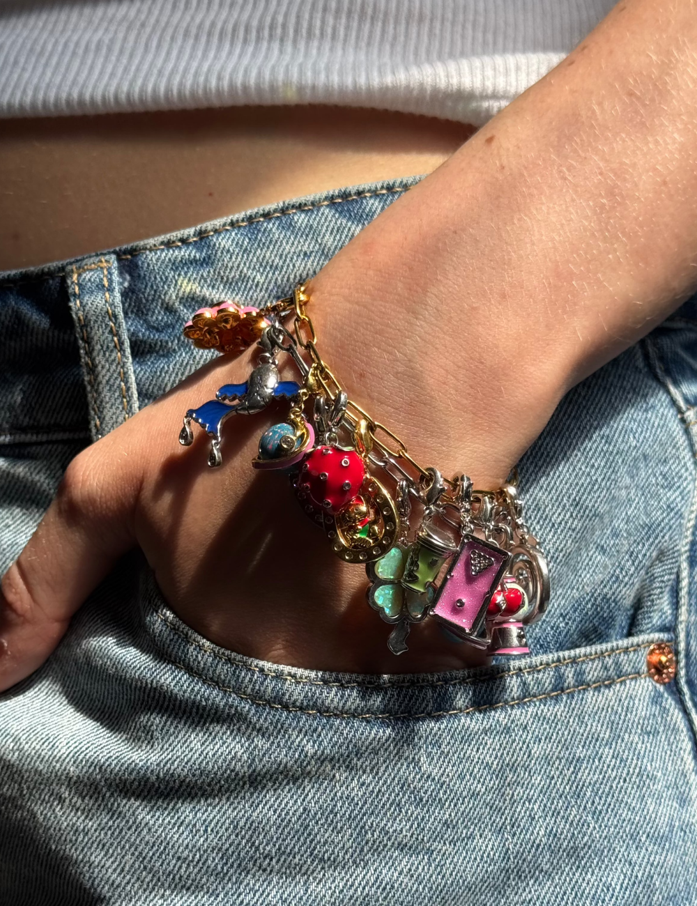 Paperclip Bracelet Silver