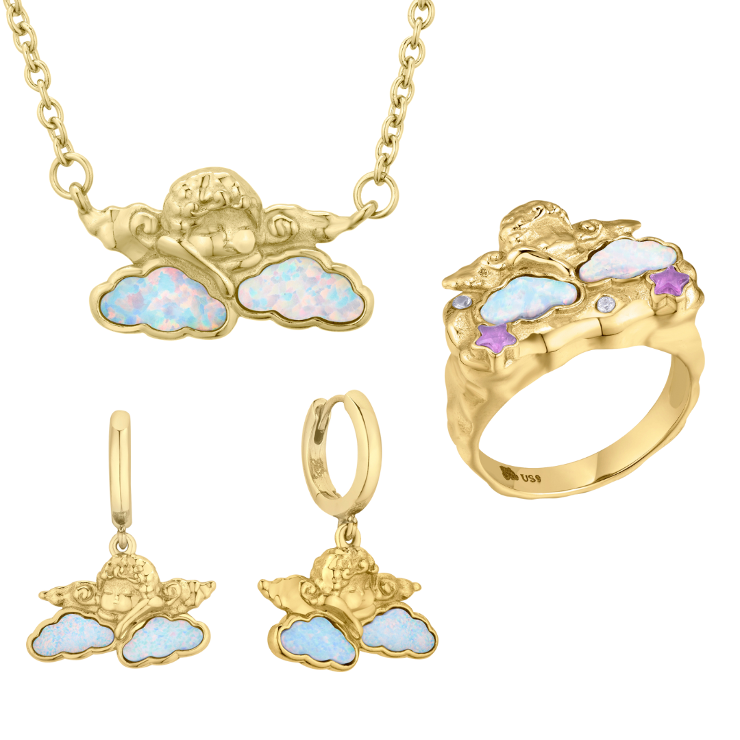 Cherub Opal Cloud Bundle Gold
