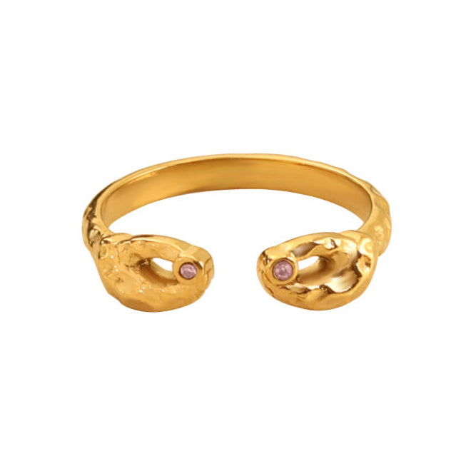 Cancer Claws Ring Gold