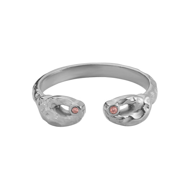 Cancer Claws Ring Silver