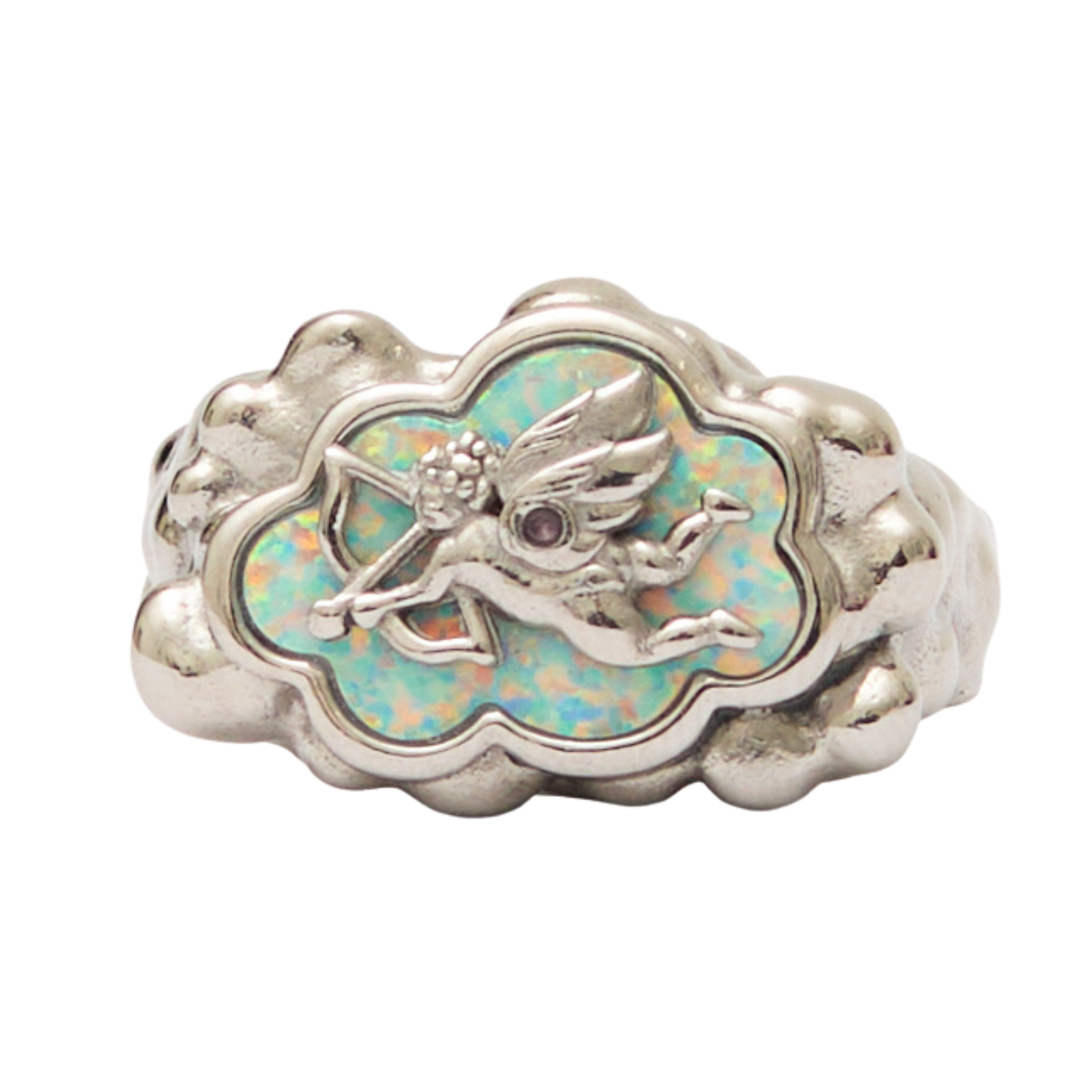 Cupid's Cloud Ring Silver