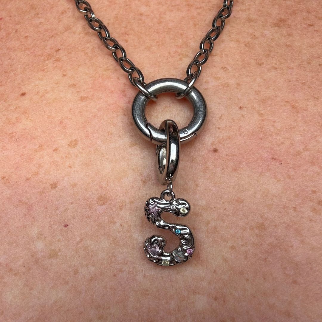 Five - The Adventurer Charm Silver